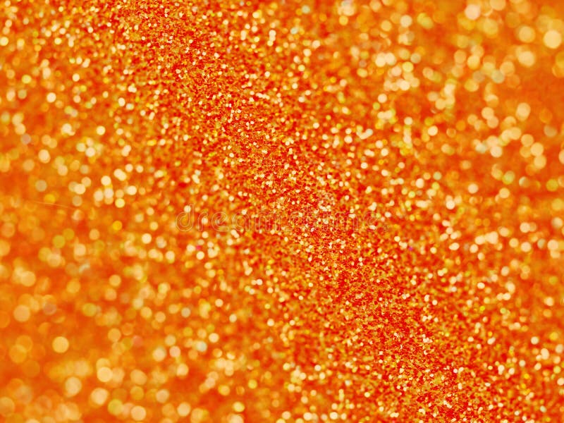 Bright Orange Glitter Abstract Background Stock Photo Image of focus, glowing 202627008