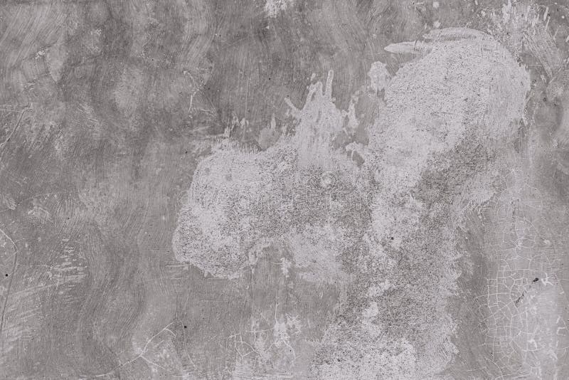 Texture of an old white wall with lots of stains stock photography