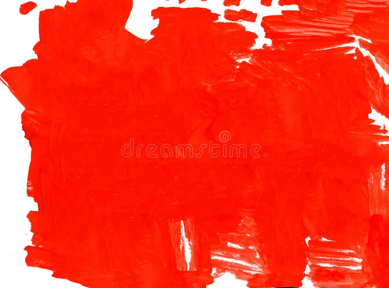 Bright Red Painted Background Stock Illustration Illustration of