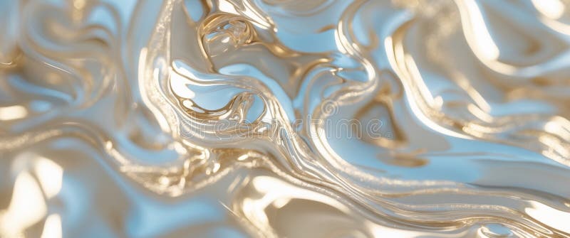 Bright reflections on Venetian plaster create a captivating high gloss effect stock photography