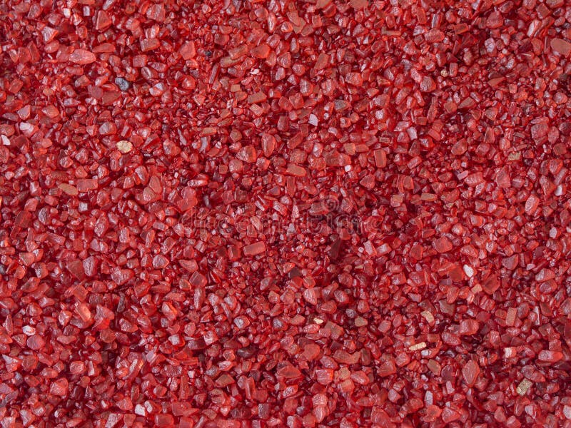 Bright Shiny Red Crystals Bath Salt Natural Red Abstract Background Stock Photo Image of