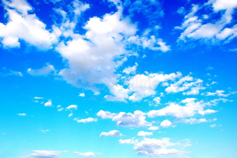 Sky Blue with Clouds Colorful Scenic Background Stock Photo Stock Image -  Image of beautiful, scenery: 142358311