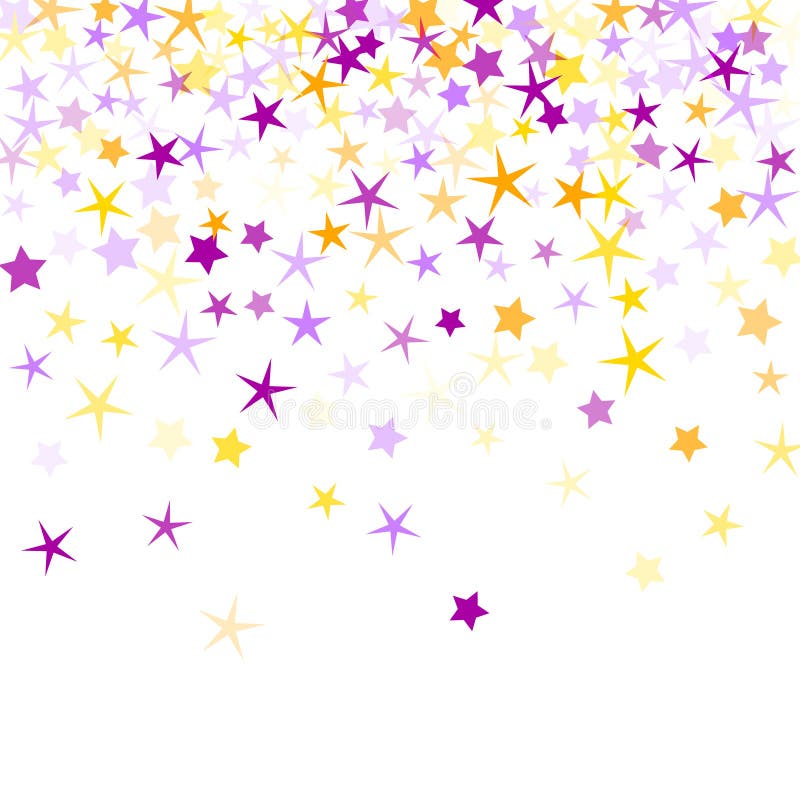 Bright Stardust Scatter Illustration. Abstract Stock Vector ...