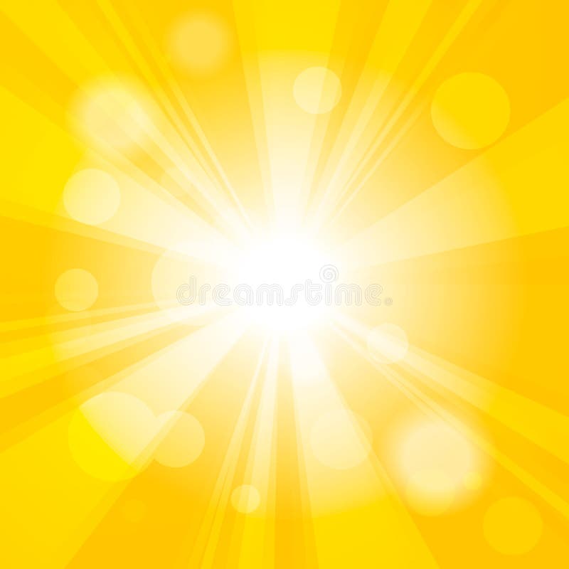 Bright yellow abstract festive bokeh sun effect royalty free illustration Bright yellow abstract festive bokeh sun effect royalty free illustration