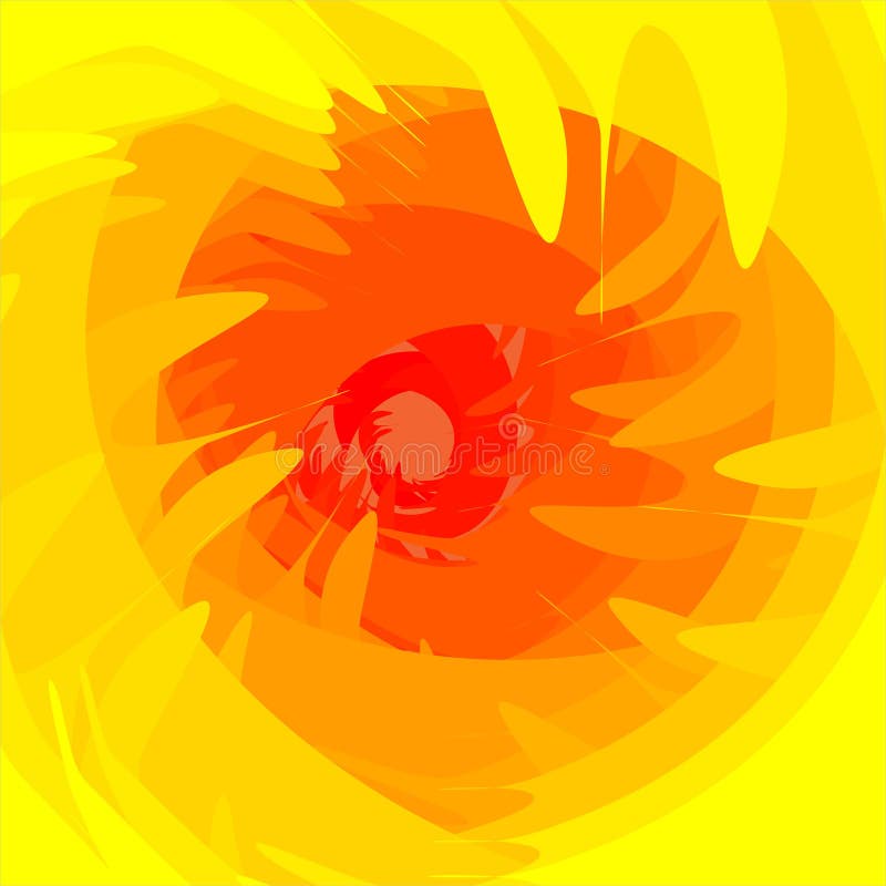 Bright Yellow Light Background. Stock Vector Illustration of shape, cover 230319548