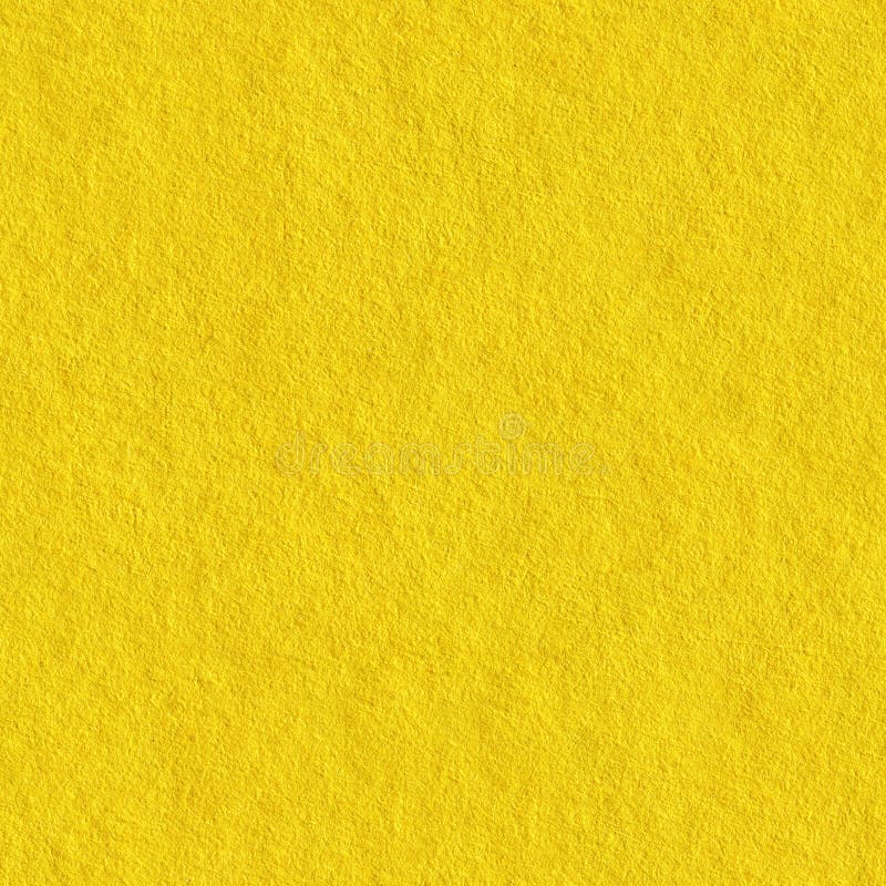 Bright Yellow Paper Texture. Seamless Square Texture. Tile Ready. Stock