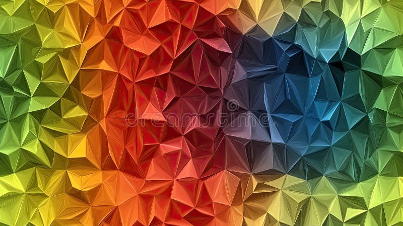 Formele geometrice colorate în mod strălucitor se suprapun creând un design abstract umplut cu nuanțe vibrante și unghiuri dinamic royalty free stock image