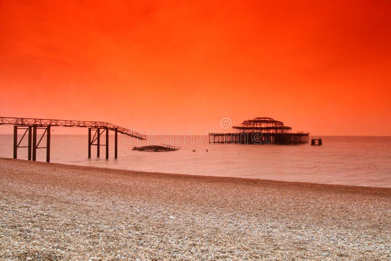 Brighton old west pier