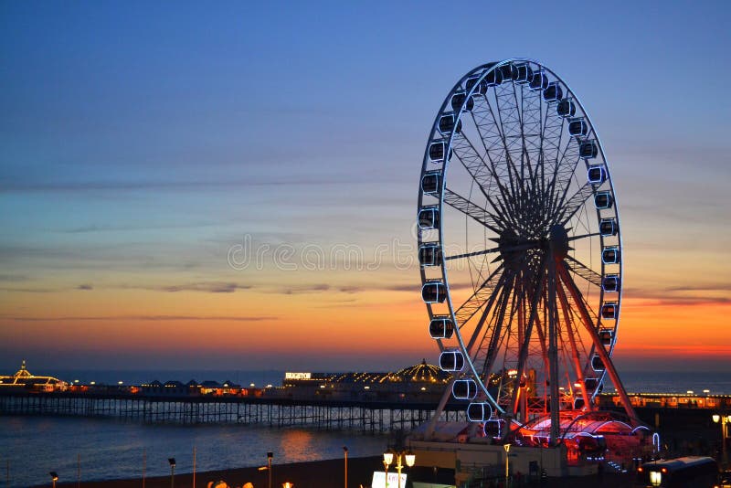 Brighton pier carrusel