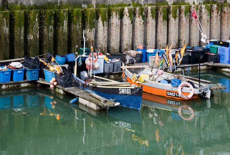 BRIGHTON, SUSSEX/UK - MAY 24 : View of Brighton Marina in Brighton on May 24, 2014. BRIGHTON, SUSSEX/UK - MAY 24 : View of Brighton Marina in Brighton on May 24, 2014