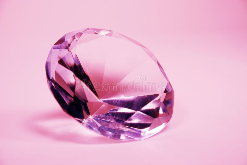 Briljante roze diamant