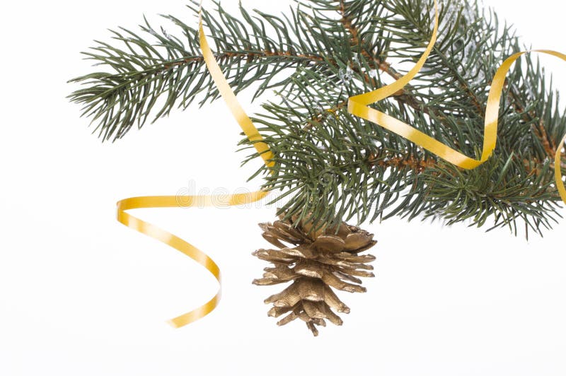 Brinquedo bonito para decorações do Natal foto de stock