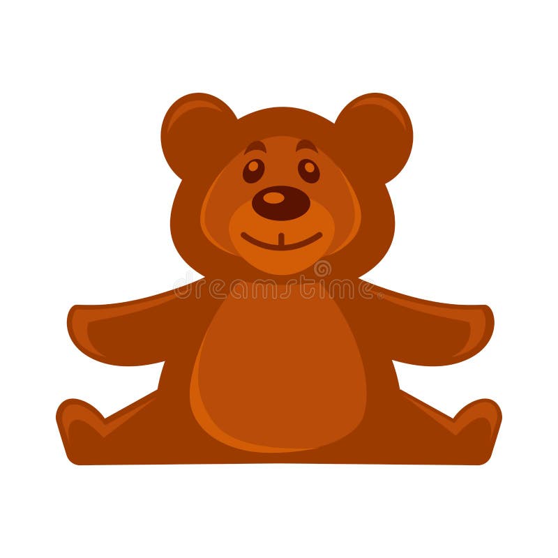 Brinquedo macio do urso de Brown