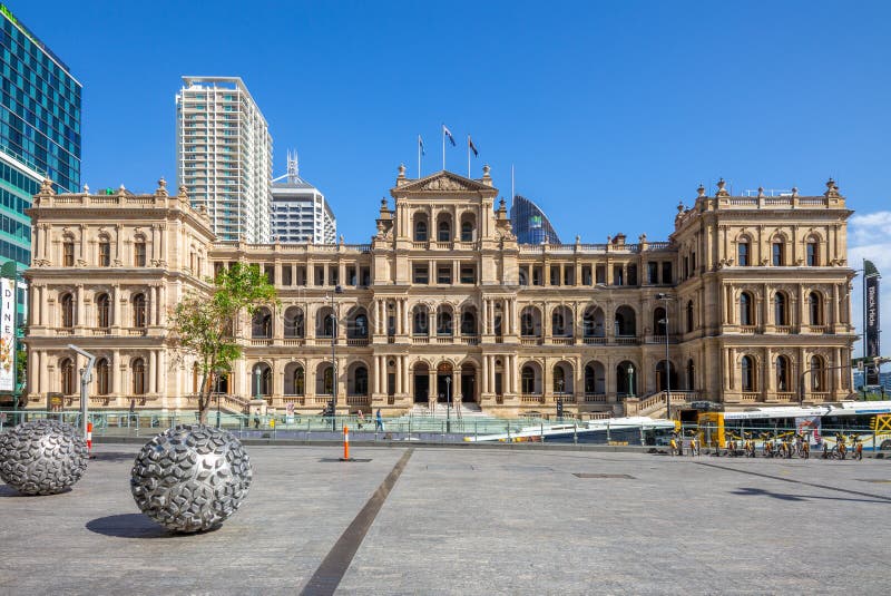 Treasury Casino, a casino in Brisbane operated by Star Entertainment Group stock photo Treasury Casino, a casino in Brisbane operated by Star Entertainment Group stock photo