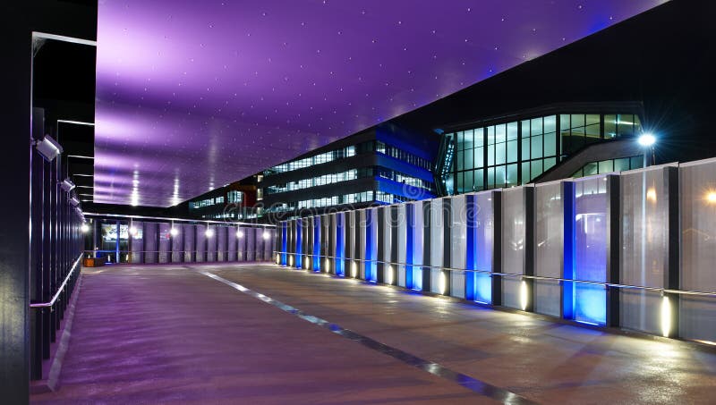 Brisbane Centro Complex - Architectural Lighting royalty free stock photo Brisbane Centro Complex - Architectural Lighting royalty free stock photo