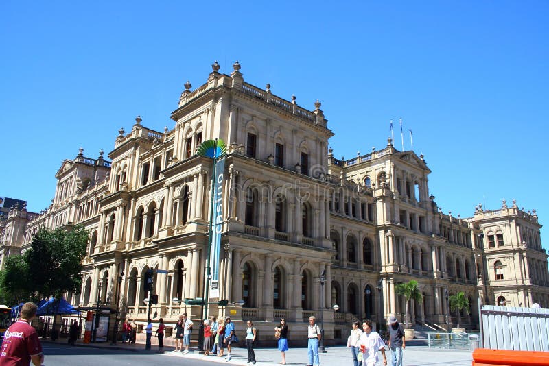 Brisbane City Street Scene stock photo Brisbane City Street Scene stock photo