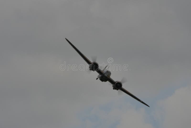 Bristol Blenheim bomber aircraft of Royal Air Force RAF of WW2 Battle of Britain royalty free stock images