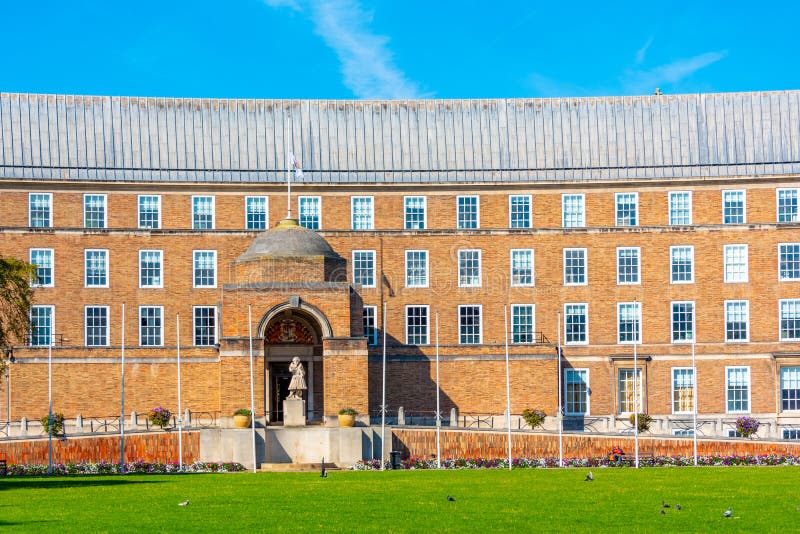 Bristol City Council in England, UK Stock Photo Image of channel