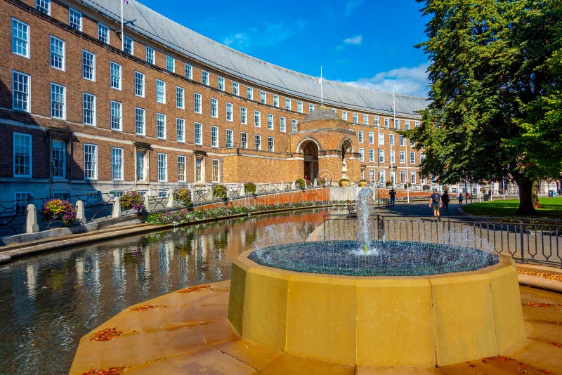Bristol City Council in England, UK Stock Image Image of hall