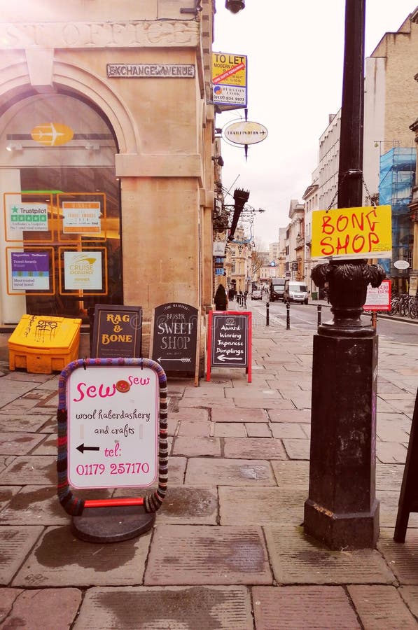 Bristol sign editorial stock image. Image of building 67300954
