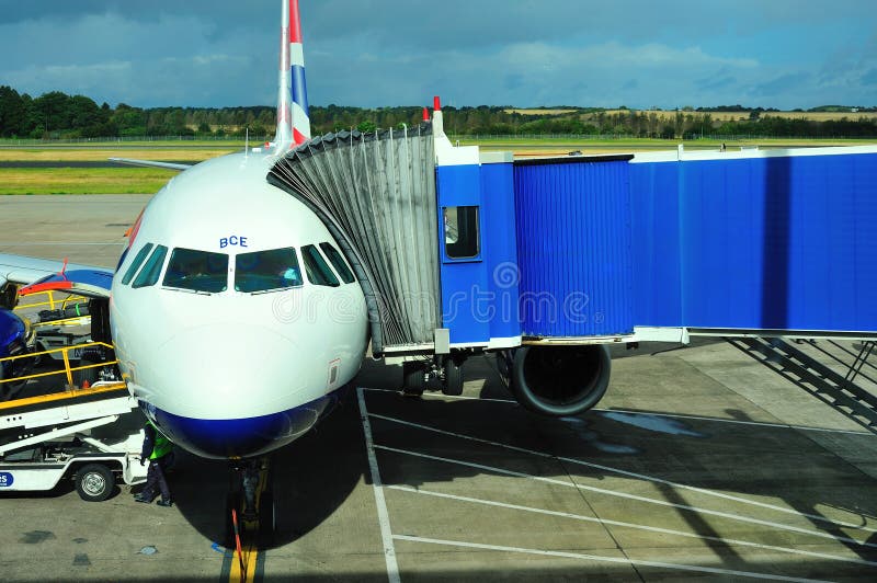 British Airways Airbus imagem de stock royalty free British Airways Airbus imagem de stock royalty free