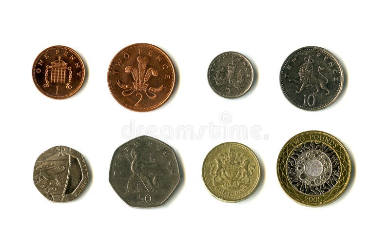 Británico monedas () 