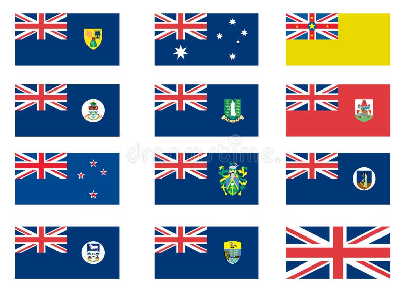 Flags Of British Colonies