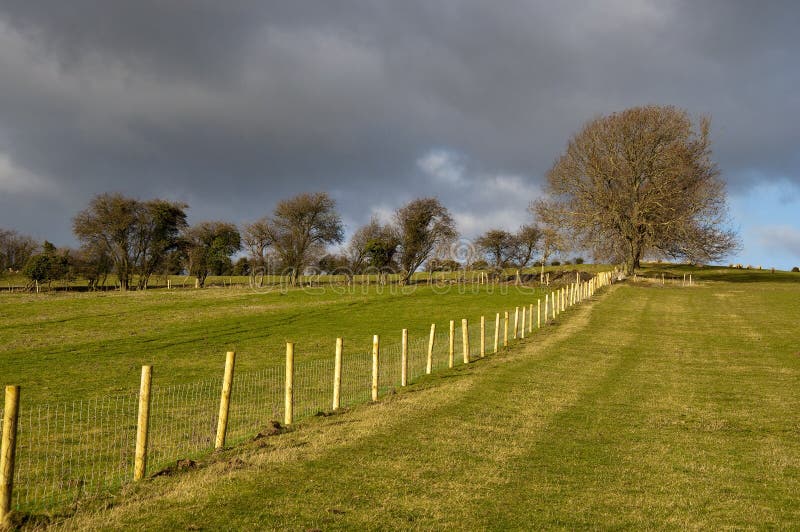 British countryside landscape stock photography