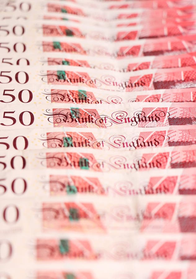 Stack of British Pennies stock image. Image of british 42386533