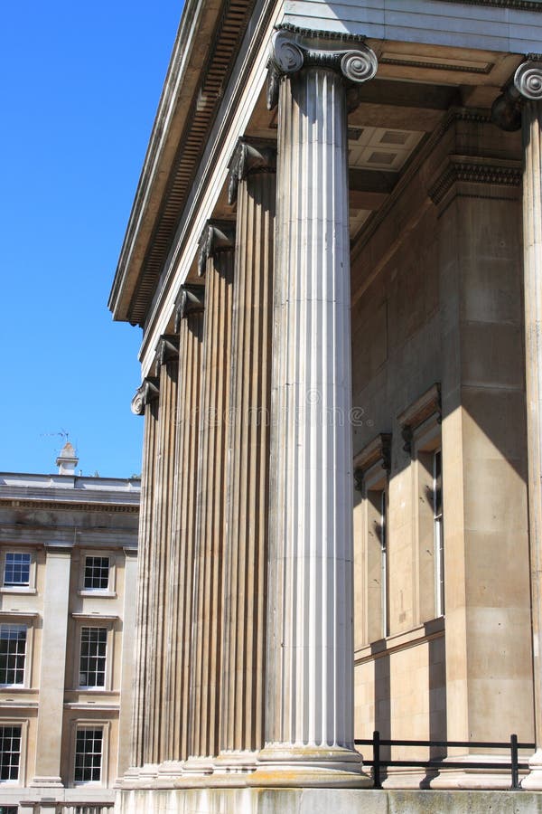 British museum columns stock photo. Image of city, exterior 51006192