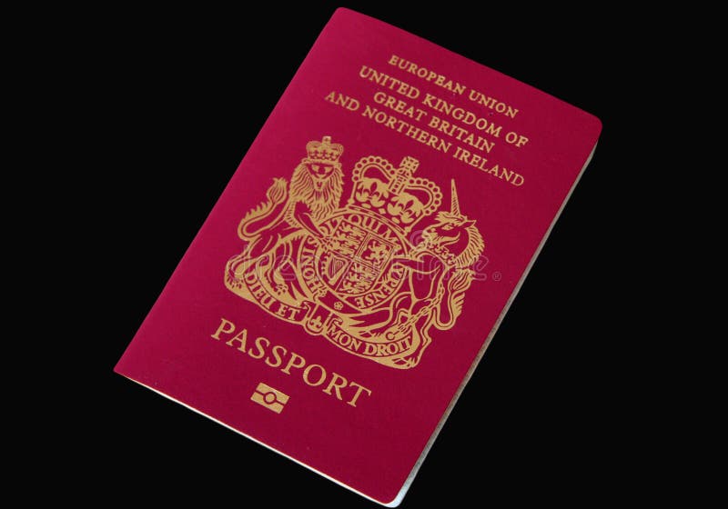 BRITISH PASSPORT stock photo. Image of government, document - 13041548