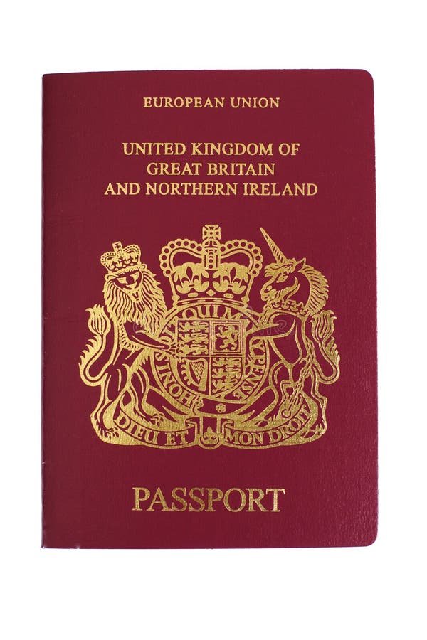Spojené kráľovstvo britský pas.