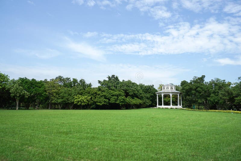 British pavilion in the green park