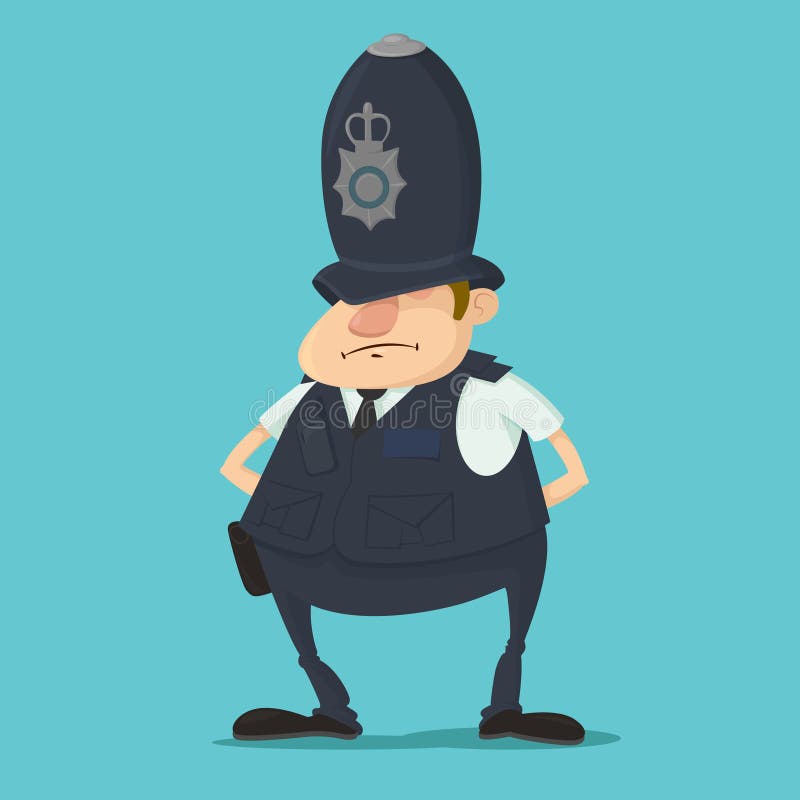 British Police Officer Helmet Stock Illustrations – 1,029 British ...