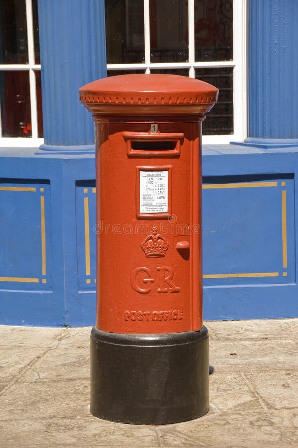 Metal Mailbox stock photo. Image of news, envelope, await 1475442