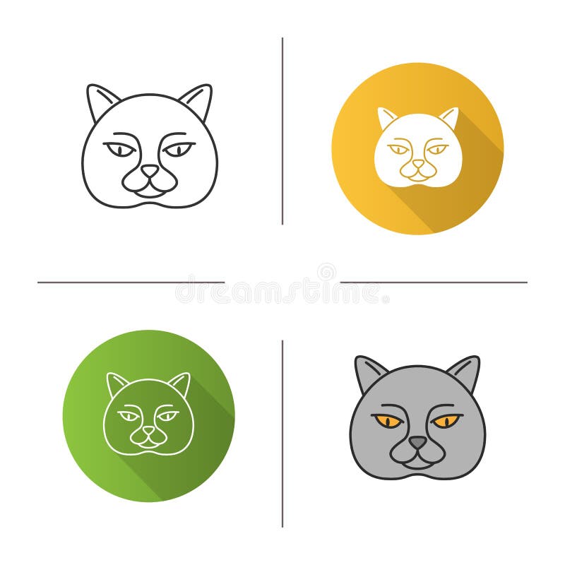 Pixel British Blue Cat Face Isolated Vector Photo-realistic Illustration  Royalty Free SVG, Cliparts, Vectors, and Stock Illustration. Image  111667878.