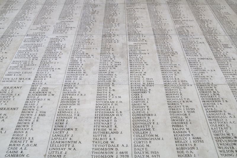 Behind the names on the Menin Gate