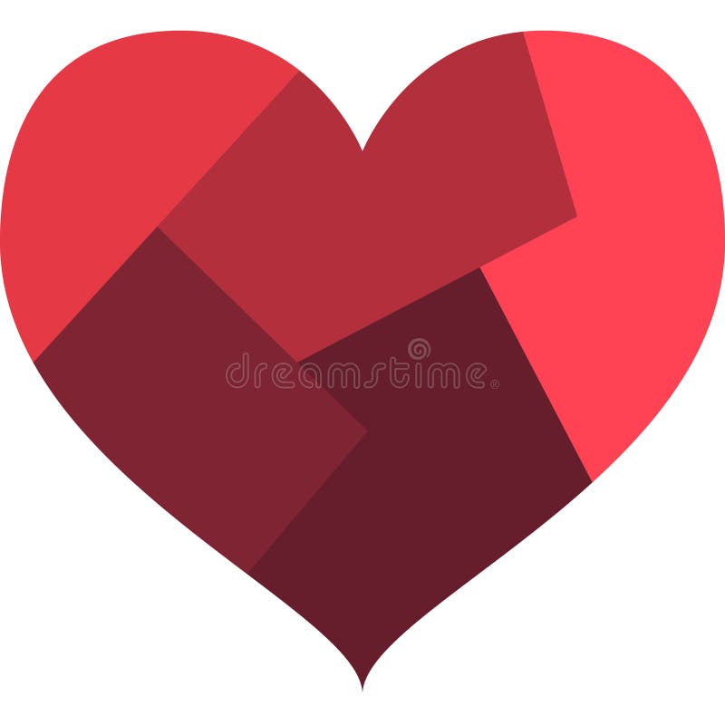 Brittle Heart Filled Icon Vector Stock Vector Illustration of sign