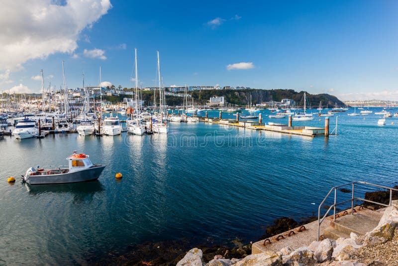 Brixham Marina Devon Regno Unito fotografia stock libera da diritti Brixham Marina Devon Regno Unito fotografia stock libera da diritti