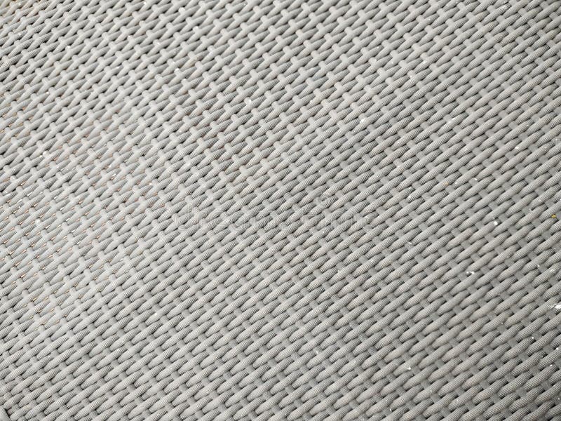 Broad Horizontal View of Textured Gray Woven Background Pattern Stock