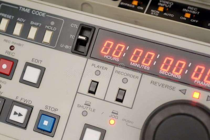 Broadcast vcr recorder royalty free stock images Broadcast vcr recorder royalty free stock images