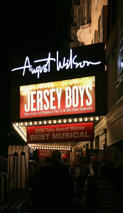 Broadway toont Teken royalty-vrije stock fotografie Broadway toont Teken royalty-vrije stock fotografie