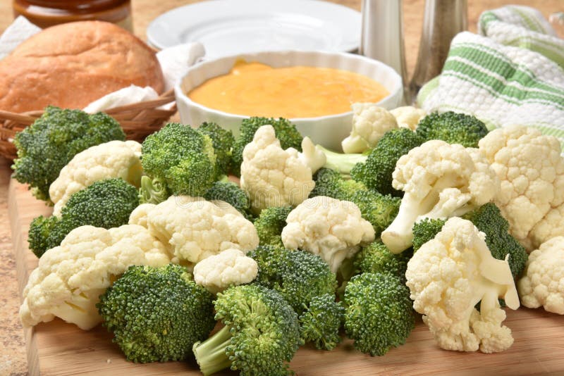 Cauliflower and Cheese Sauce Stock Image Image of cheese, cheddar