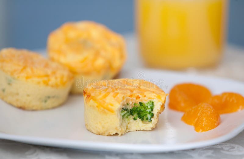 Broccoli and cheese muffin stock image. Image of muffin 16024843