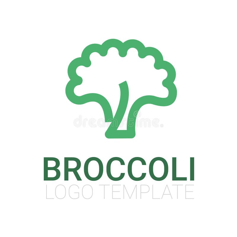 Broccoli icon vector stock vector. Illustration of vegetarian 97999645