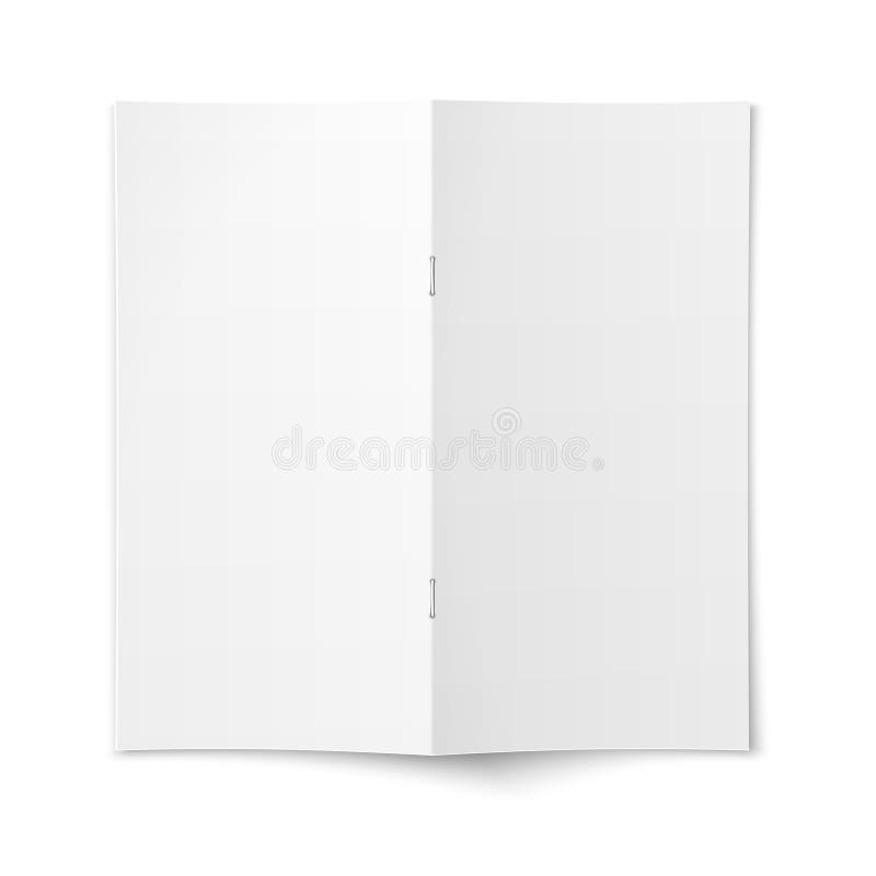 Brochure cover template on white background. vector illustration