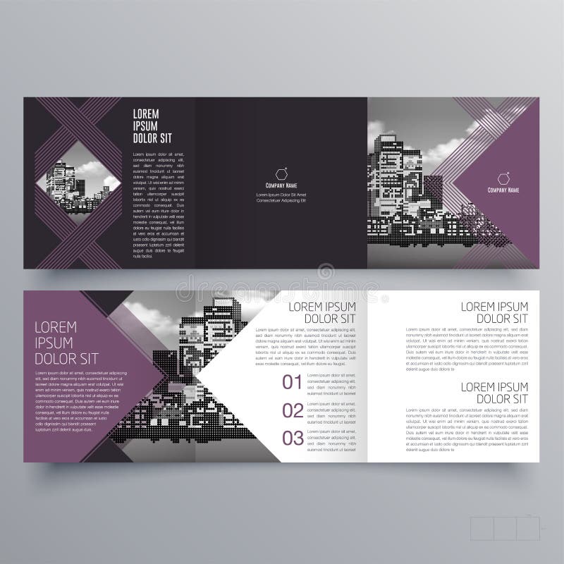 Brochure design, brochure template, creative tri-fold, trend brochure.