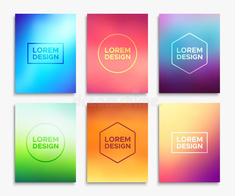 brochure flyer layouts in a4 size vector banners stock vector flyer card size