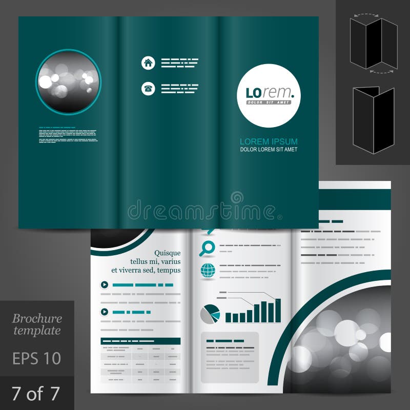 Brochure Template Design stock vector. Illustration of round 54674244 Brochure Template Design stock vector. Illustration of round 54674244