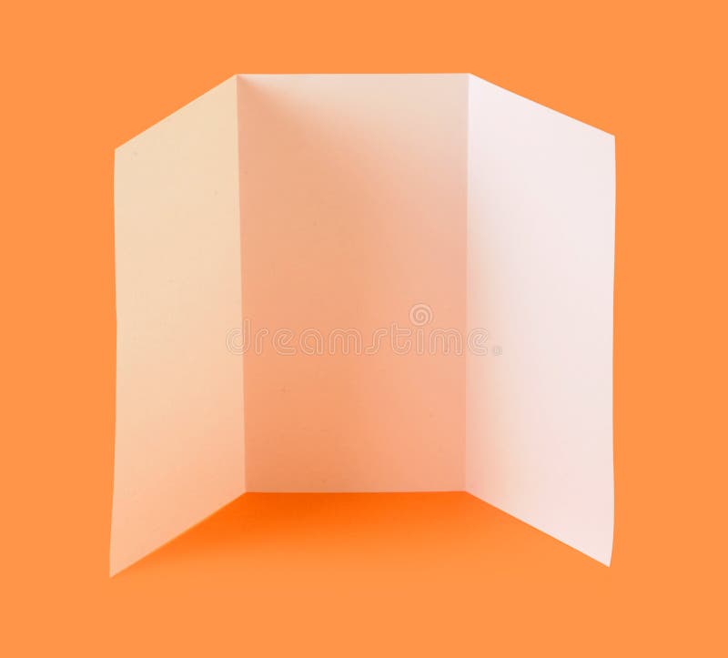 Brochure vide images stock Brochure vide images stock